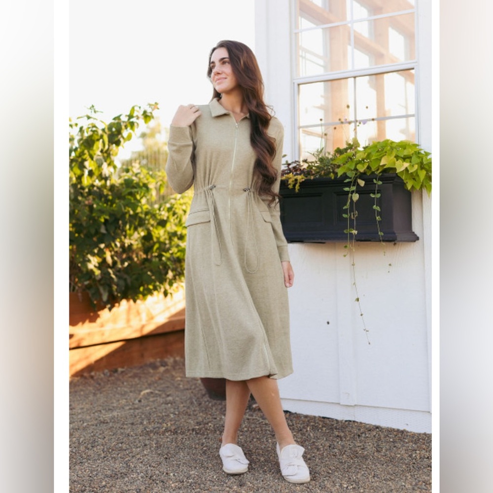 NWT Made My Day Dress in Sage Green from Dainty Jewells